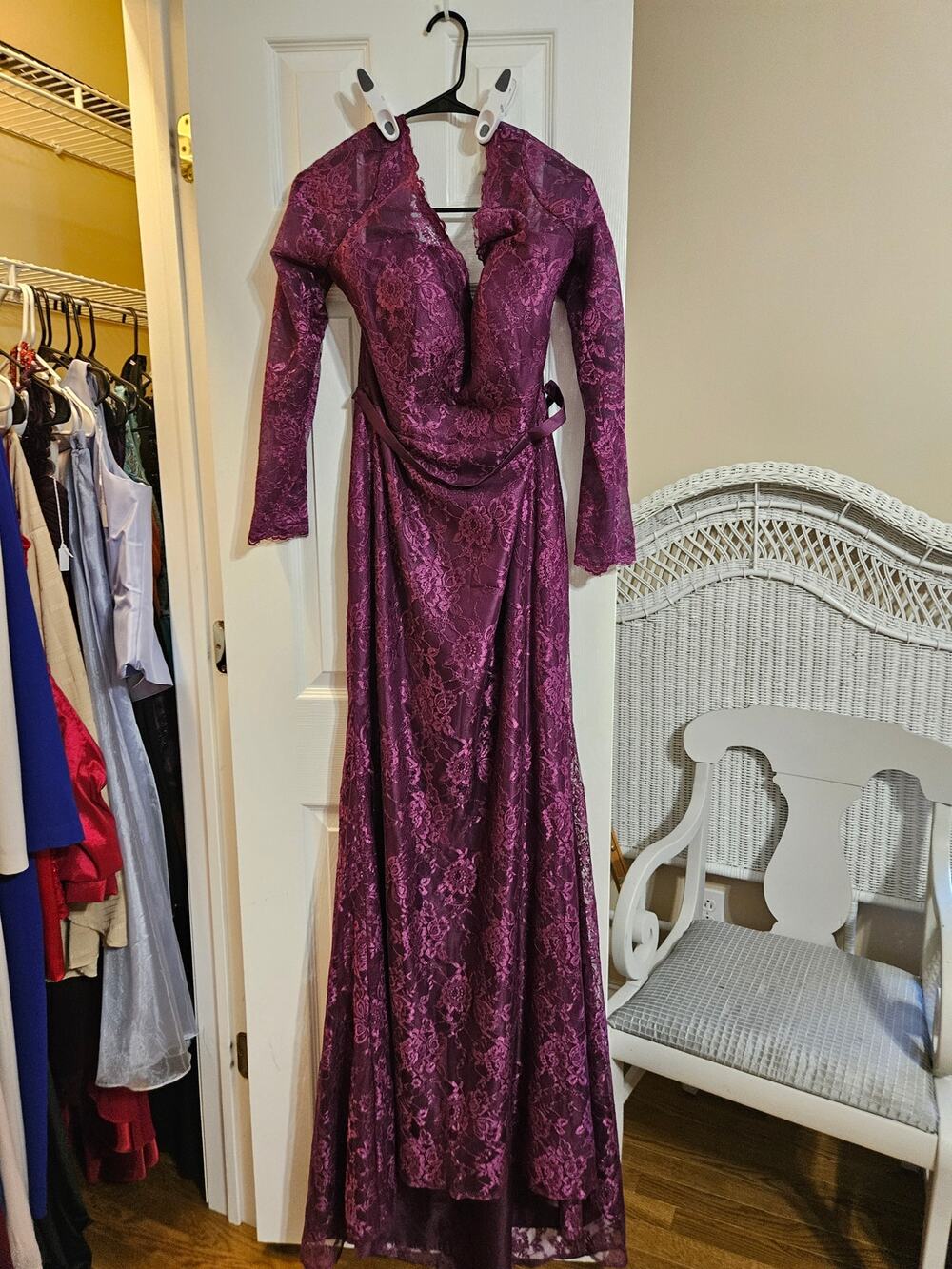Engerla mermaid formal gown, size 16
